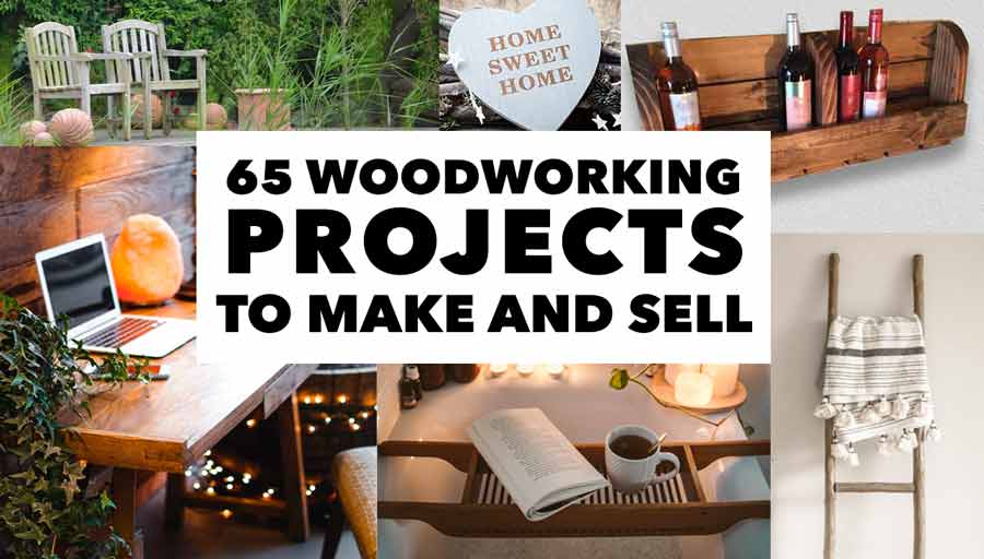 65 woodworking projects to sell cover