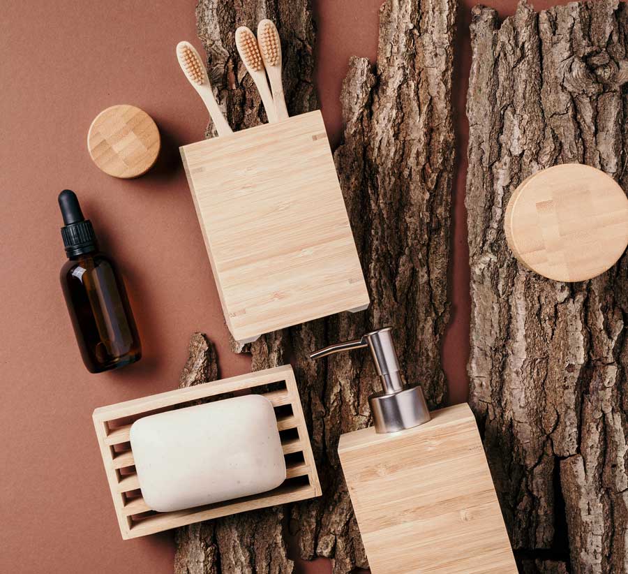 bamboo bath accessories