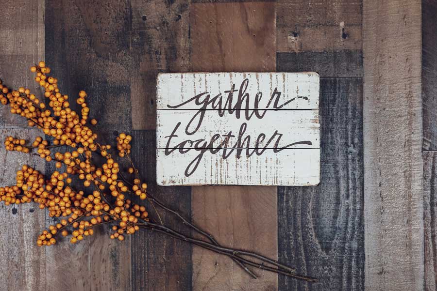 wood sign