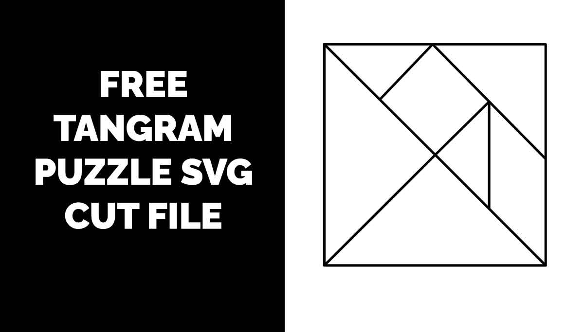 Free Tangram Puzzle Cut File